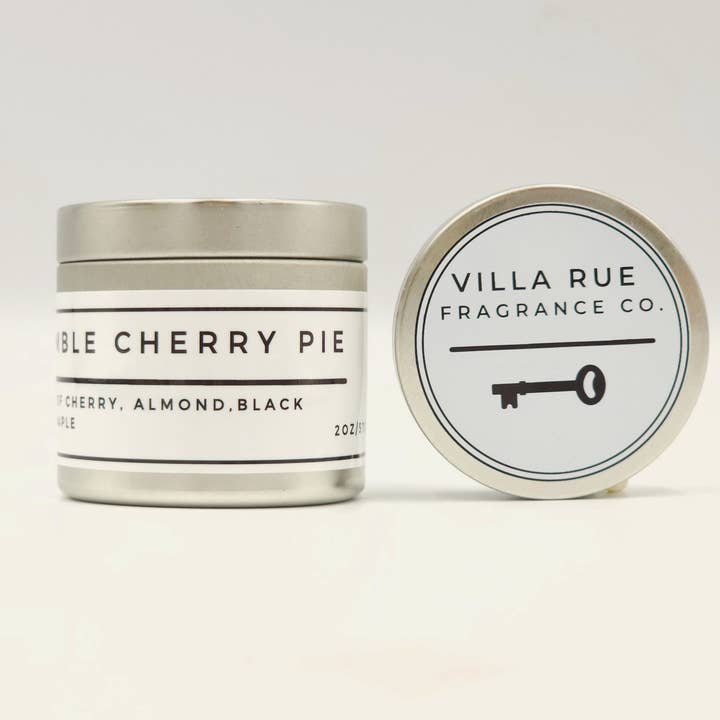 Humble Cherry Pie - 2oz Soy Coconut Candle for wholesale by Villa Rue Fragrance Company