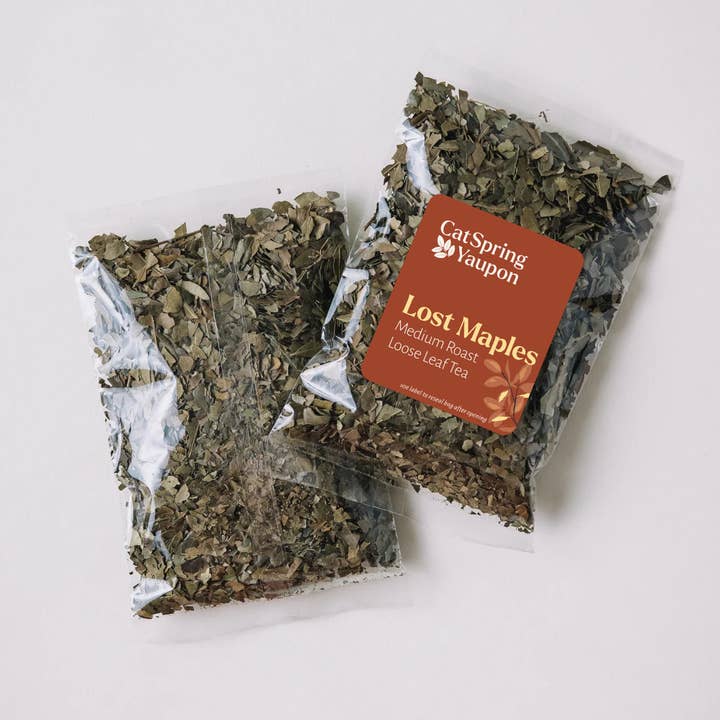 CatSpring Yaupon - Wholesale Tea Bags - Lost Maples Medium Roast Yaupon – Loose Leaf & Teabag3