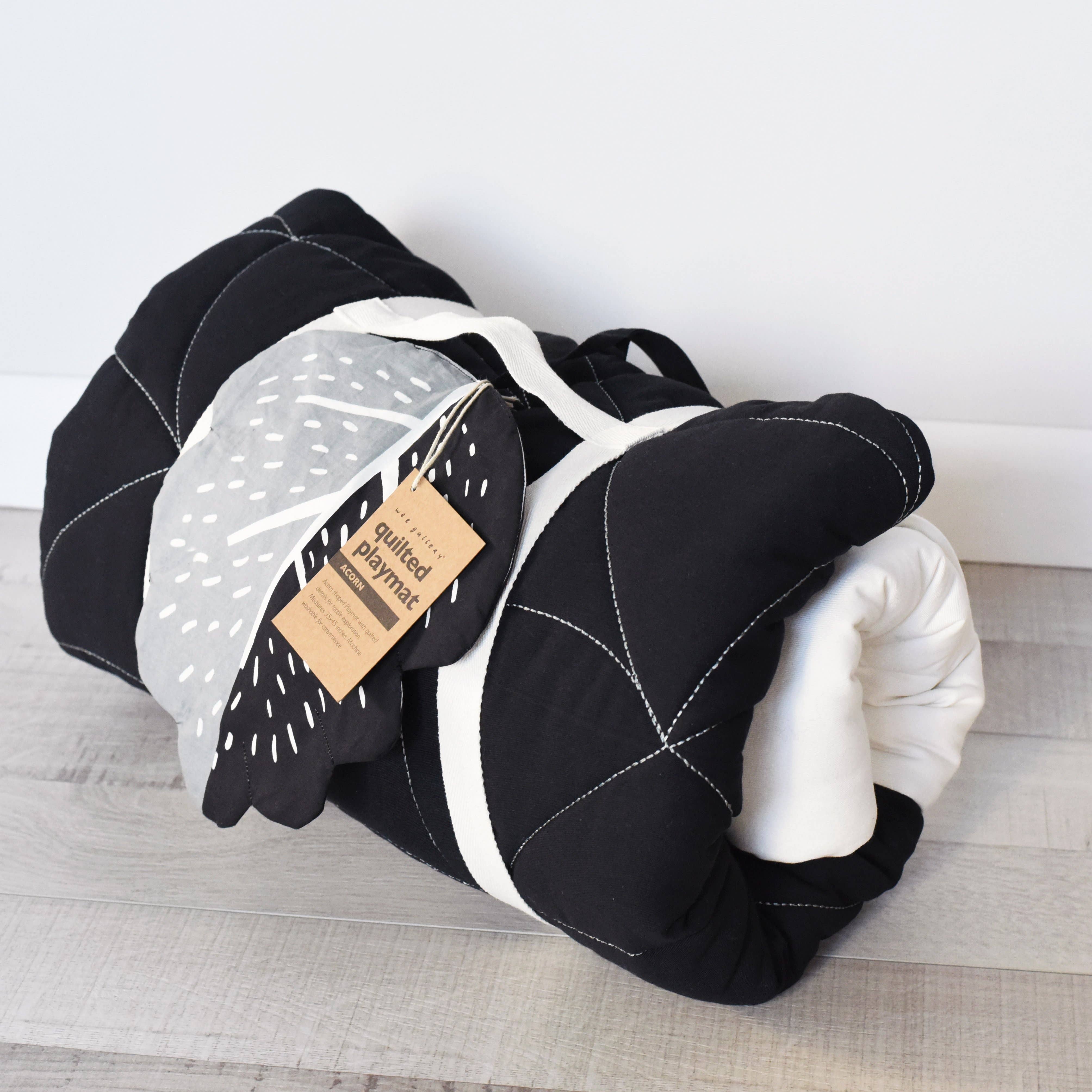 Wee Gallery – Tapete de brincar - Crianças e bebés por atacado – Tapete de Bolotas - Tapete de Chão Acolchoado para o Bebé2