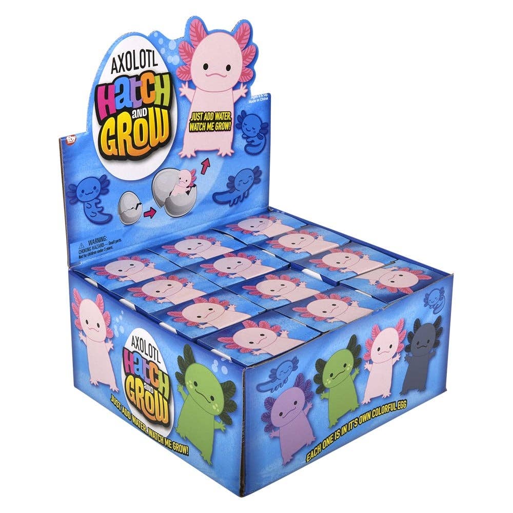 La Luna Bella - Toys - Wholesale Classic Toy - Kids - Small Hatch And Grow Axolotl Egg 2.5" 12ct LLB kids toys7