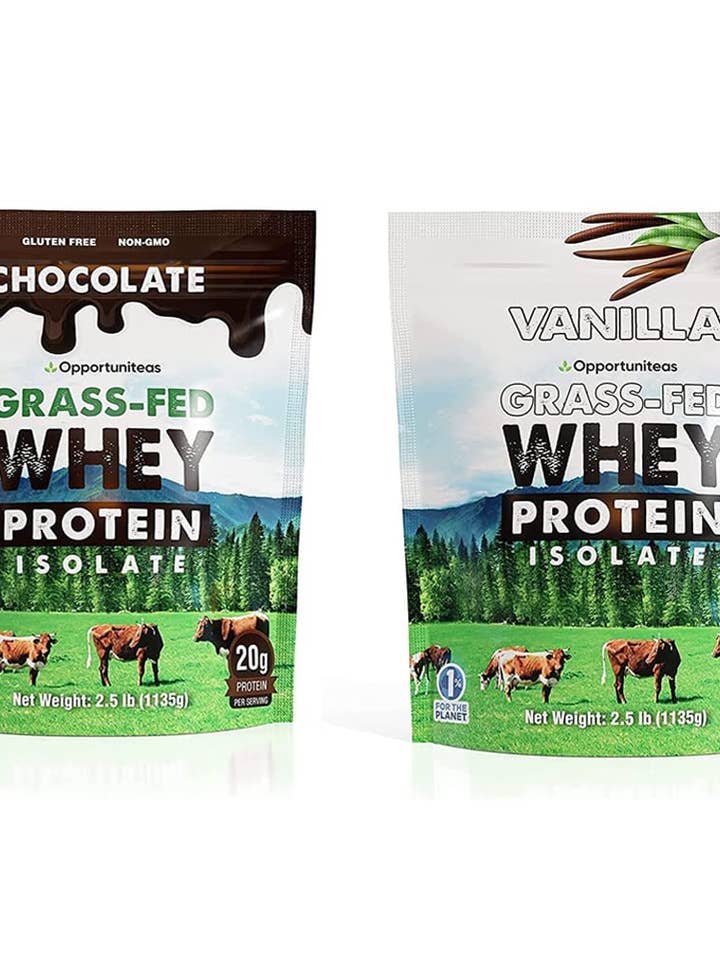 Chocolate & Vanilla Whey Protein Powder Bundle - 5 lbs for wholesale by Opportuniteas