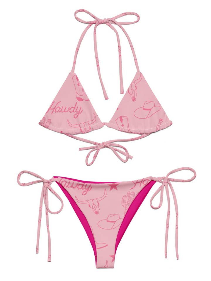 Bikini con perizoma Howdy Barbie per la vendita all'ingrosso da parte di Southern Essentials by Ashley LLC