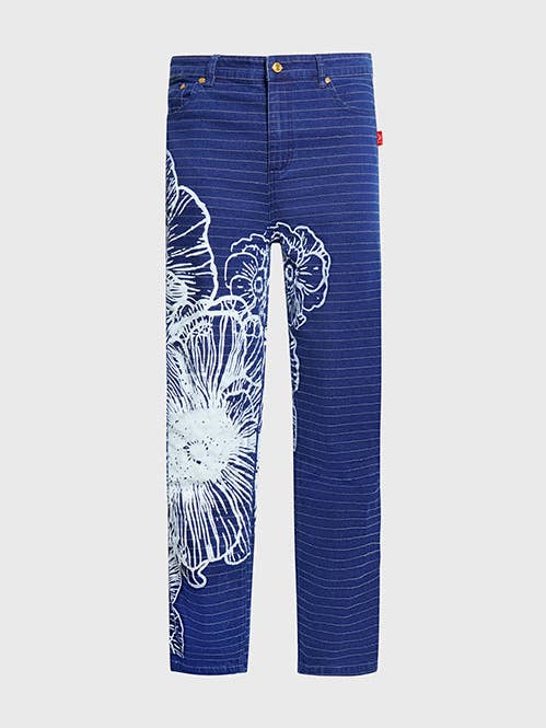 Eternal Big Flowers Jeans for wholesale by hideout