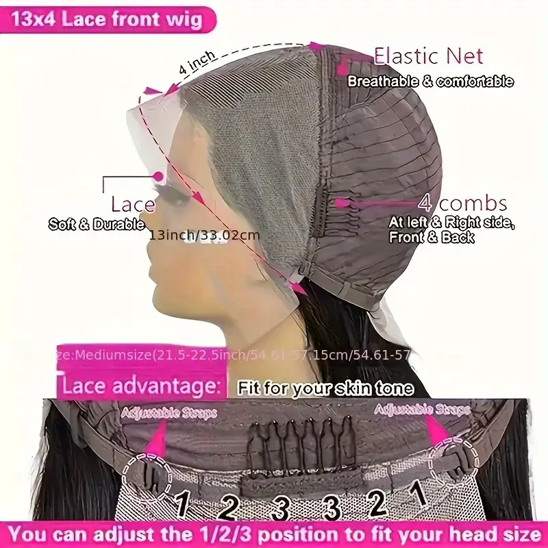 U-Got Beauty Hair & Supply Store – wholesale Peruk – Rakt peruker av äkta hår 13x4 HD spetsfront peruk2