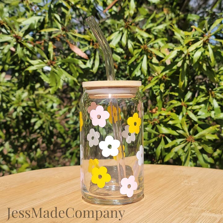 Multi Retro Daisy Beer Can Glass (Copy) (Copy) (Copy) for wholesale by jessmadecompany