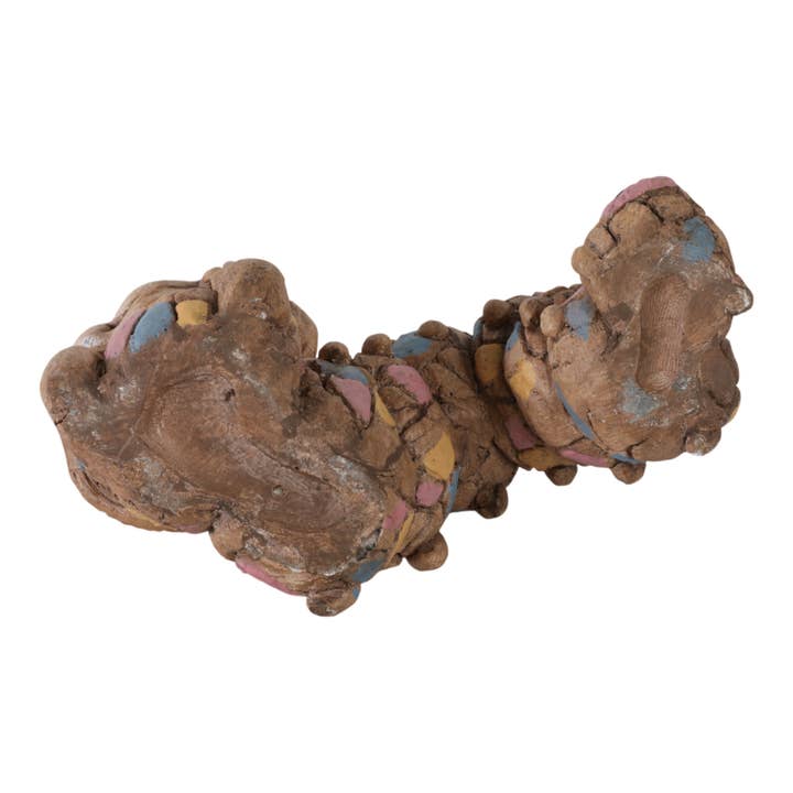 Sagebrook Home - Wholesale Outdoor Ornament/Decor - Multicolor 15 in. Caterpillar with Sun Hat and Solar Eyes