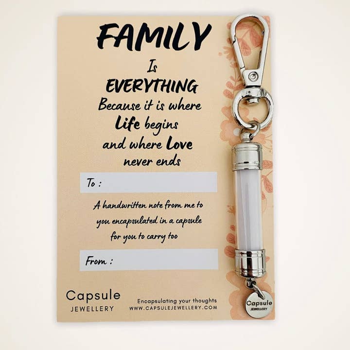 Family Capsule Original Keychain for wholesale by Capsulet