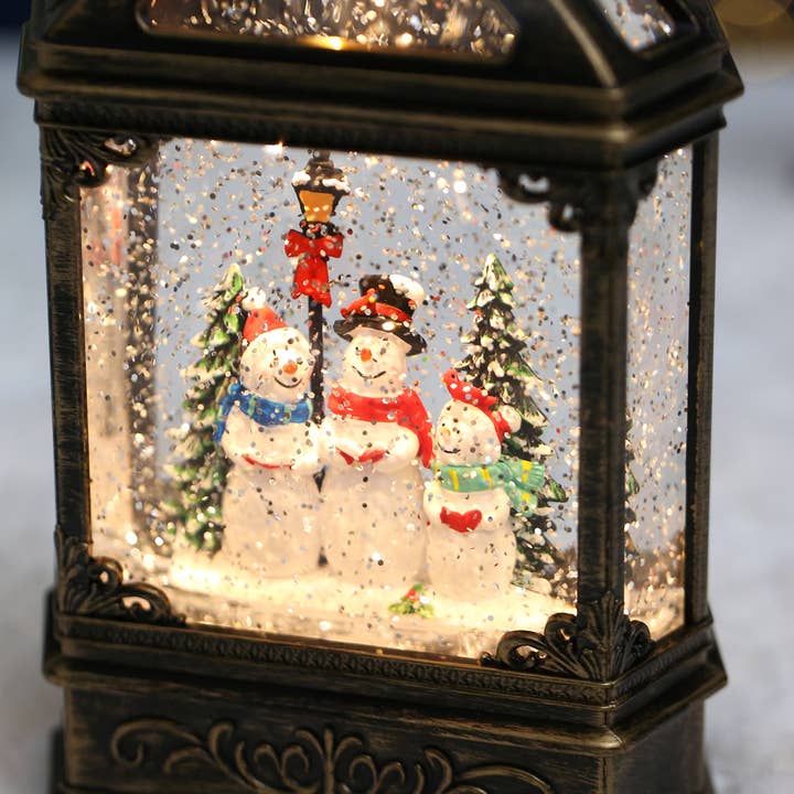 SINT - Wholesale Snow Globe - SINT Christmas Vintage Snow Globe Lantern17
