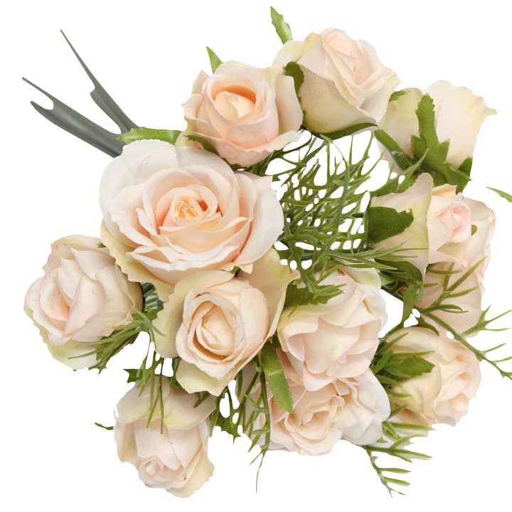 Angel Isabella - Wholesale Artificial Flowers - Rosebud Bouquet4