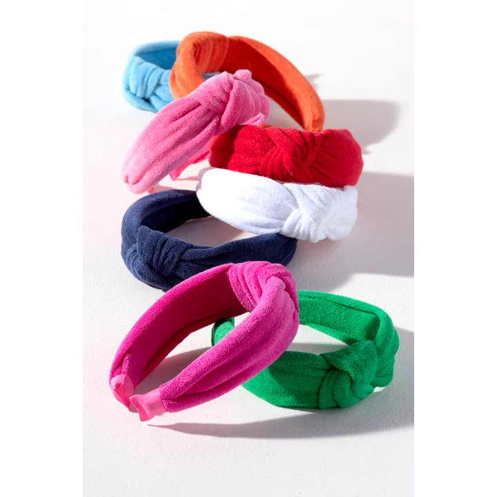 Shiraleah - Wholesale Fashion Headband - Women's - TERRY KNOTTED HEADBAND