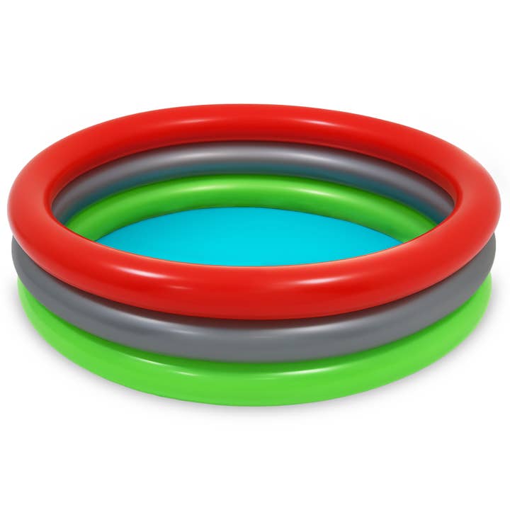 40 In Kids Pool Round Non-Inflated-Red Gold,Silver,GreenGold for wholesale by Cota Global