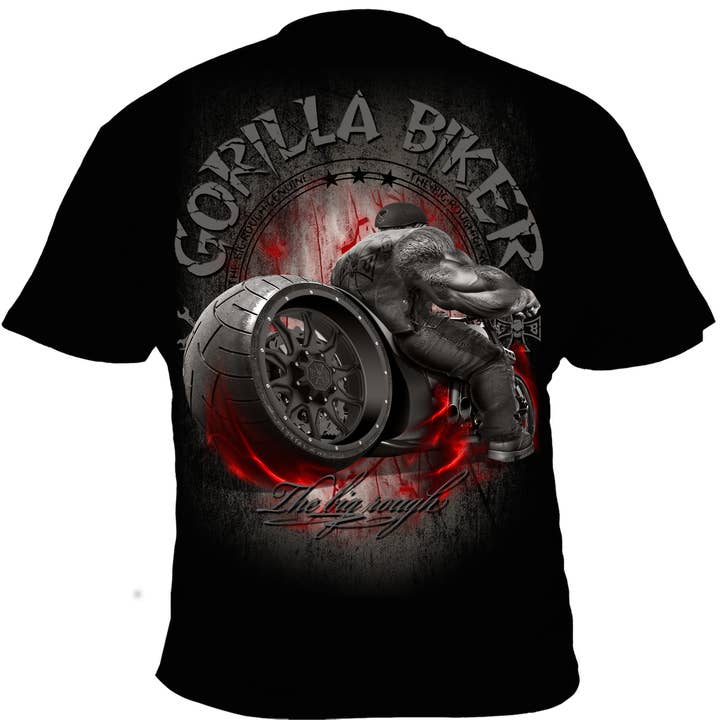 T-shirt GB51N Gorilla Biker Burnout pour la vente par Silberrücken Heavy Wear