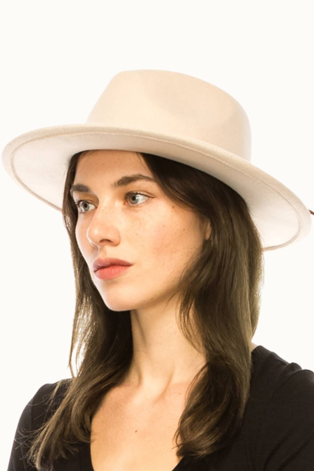 Olive & Pique - Wholesale Fedora - Women's - Vegan Poly Wool Rancher Hat 2.75" Brim, Unisex, Adjustable 11