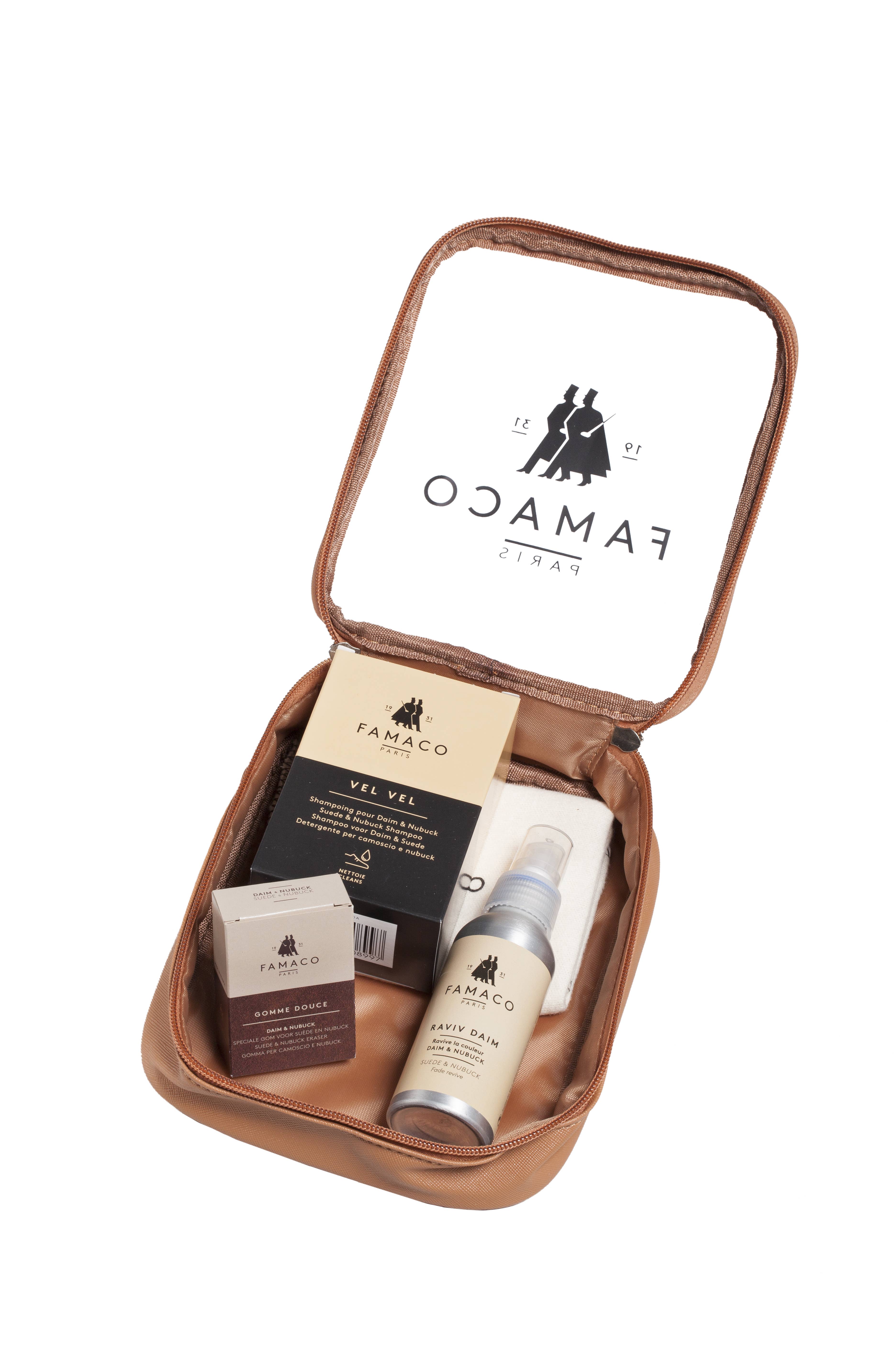 Famaco - Wholesale Travel Set - Daim Leisure Case