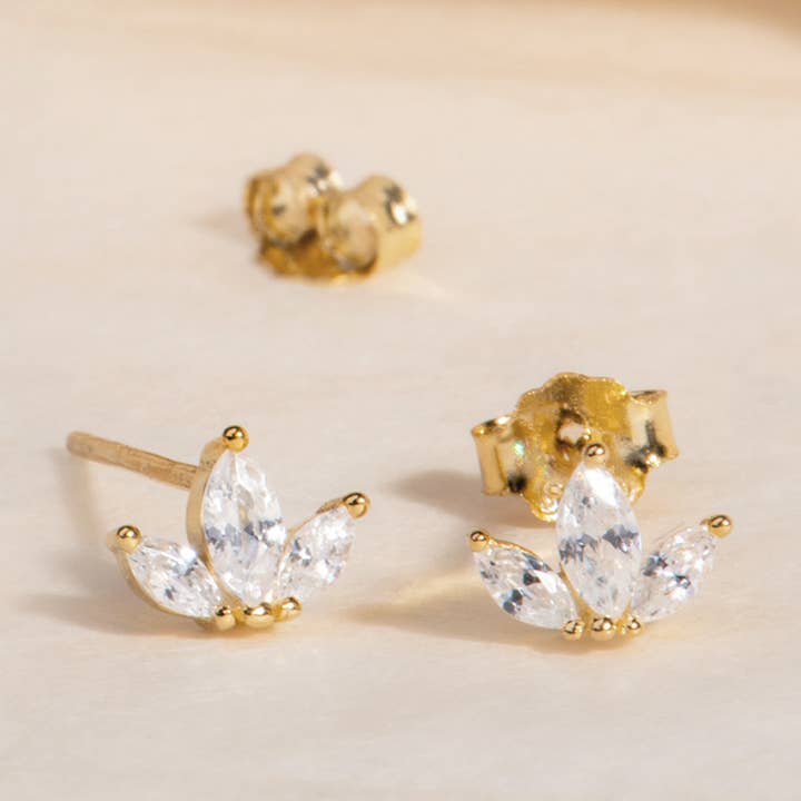 MAIVE - Wholesale Stud/Post Earrings - Mini Amara Studs0