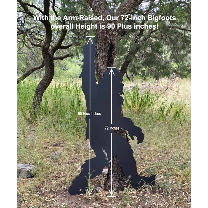 Crooks Designs - Wholesale Outdoor Ornament/Decor - Giant Bigfoot Statue, Available in 5, 6, and 7 Foot Sizes.13