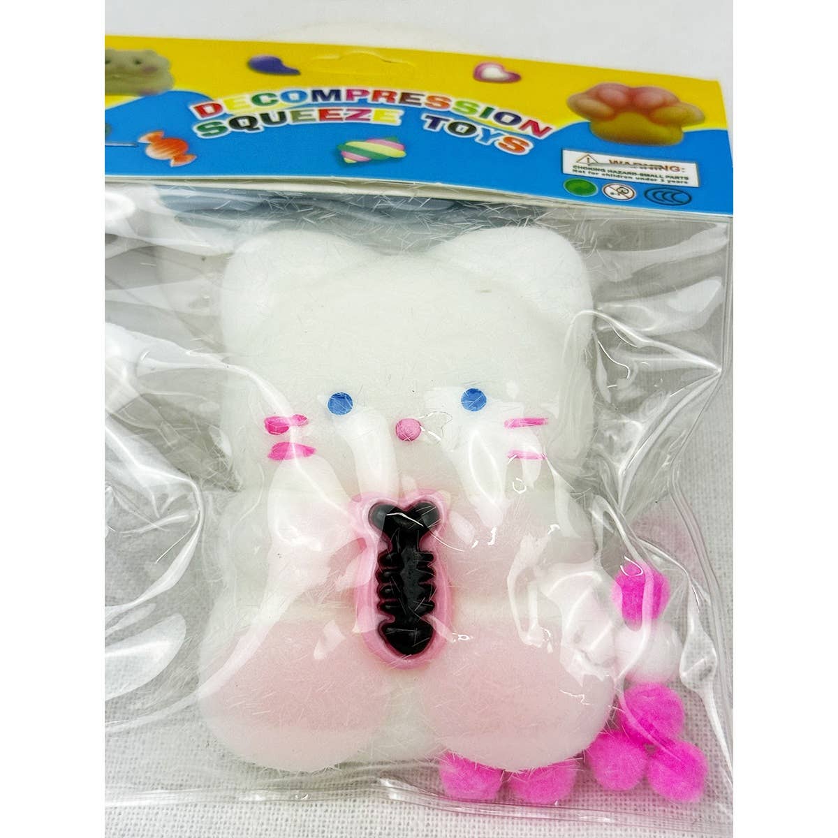MIX COLOR Cute Cat Squishies for wholesale on Faire2