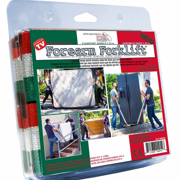 A.A.C. Forearm Forklift, Inc. - Vendita all'ingrosso Attrezzatura per il fitness - CINGHIE DI SOLLEVAMENTO FORKLIFT® PER AVAMBRACCIO - Viva Mexico Edition