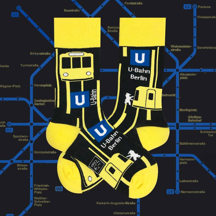 U-Bahn Socks I Wholesale for wholesale by Offbeat