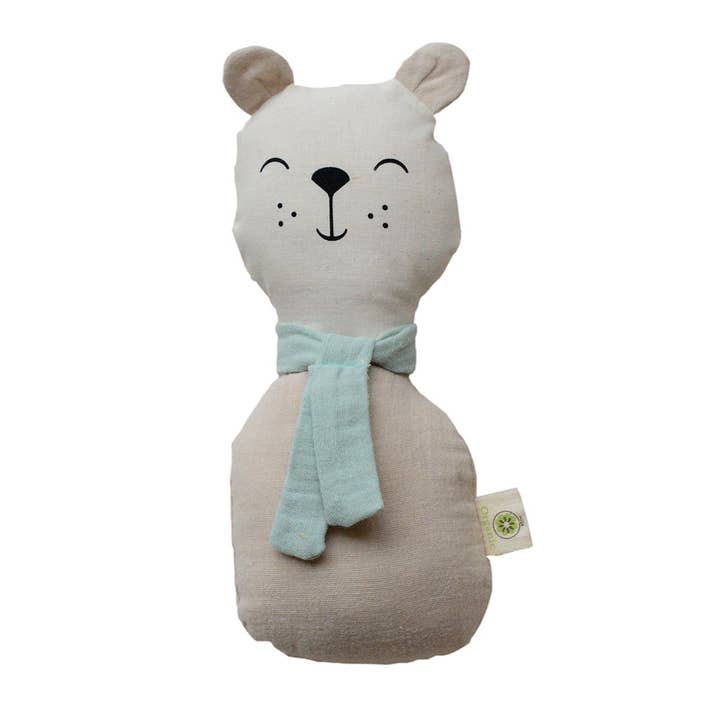 aPunt Barcelona - Wholesale Stuffed/Plush Toy - Kids & Baby - BIO rattle doll for baby BEAR1