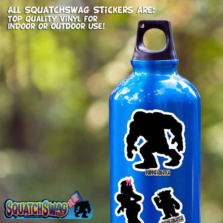 SquatchSwag - Wholesale Sticker - Squatchin Family! -Bigfoot, Sasquatch Sticker by SquatchSwag3