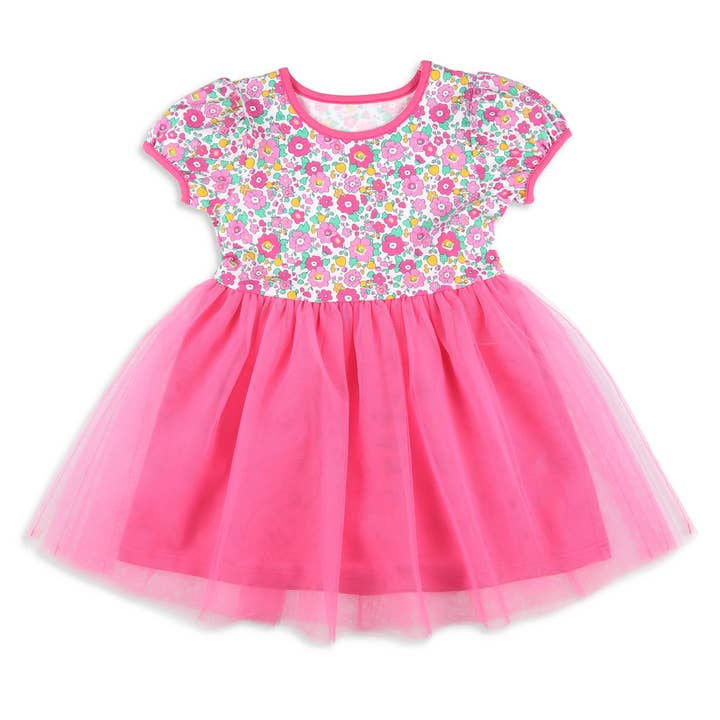 Girls Tutu Dress - Fruity Floral for wholesale by Shrimp and Grits Kids