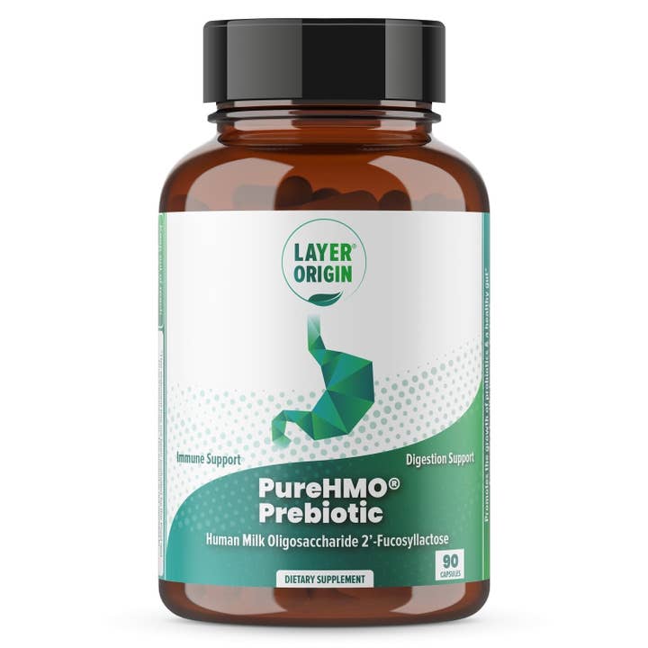 Layer Origin - Wholesale Oral Supplement/Vitamin - PureHMO® Human Milk Oligosaccharide Super Prebiotic Capsules