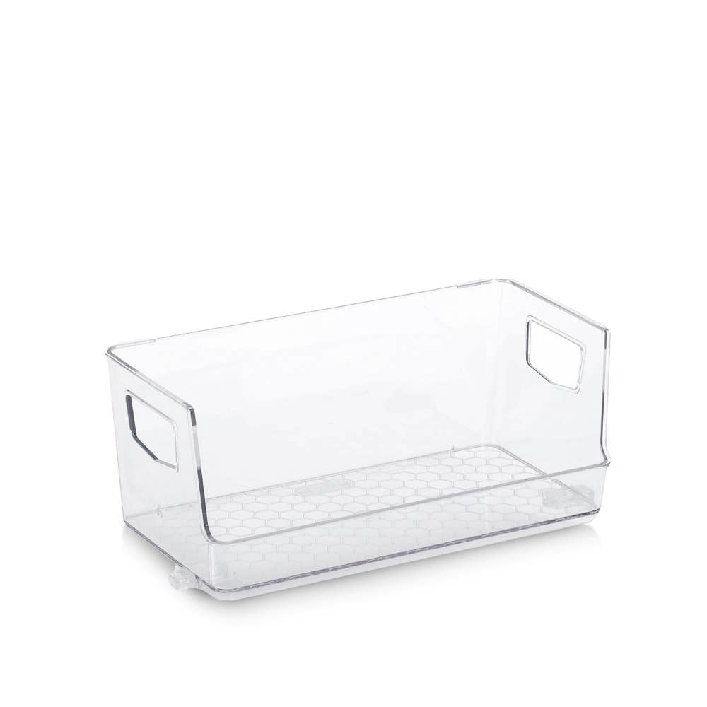 transparent Storage box set, 2-piece, plastic for wholesale on Faire4
