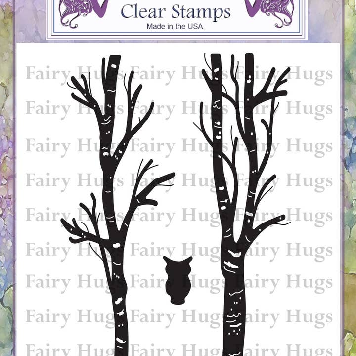 Fairy Hugs Stamps - Birch Tree Set for wholesale by Fairy Hugs