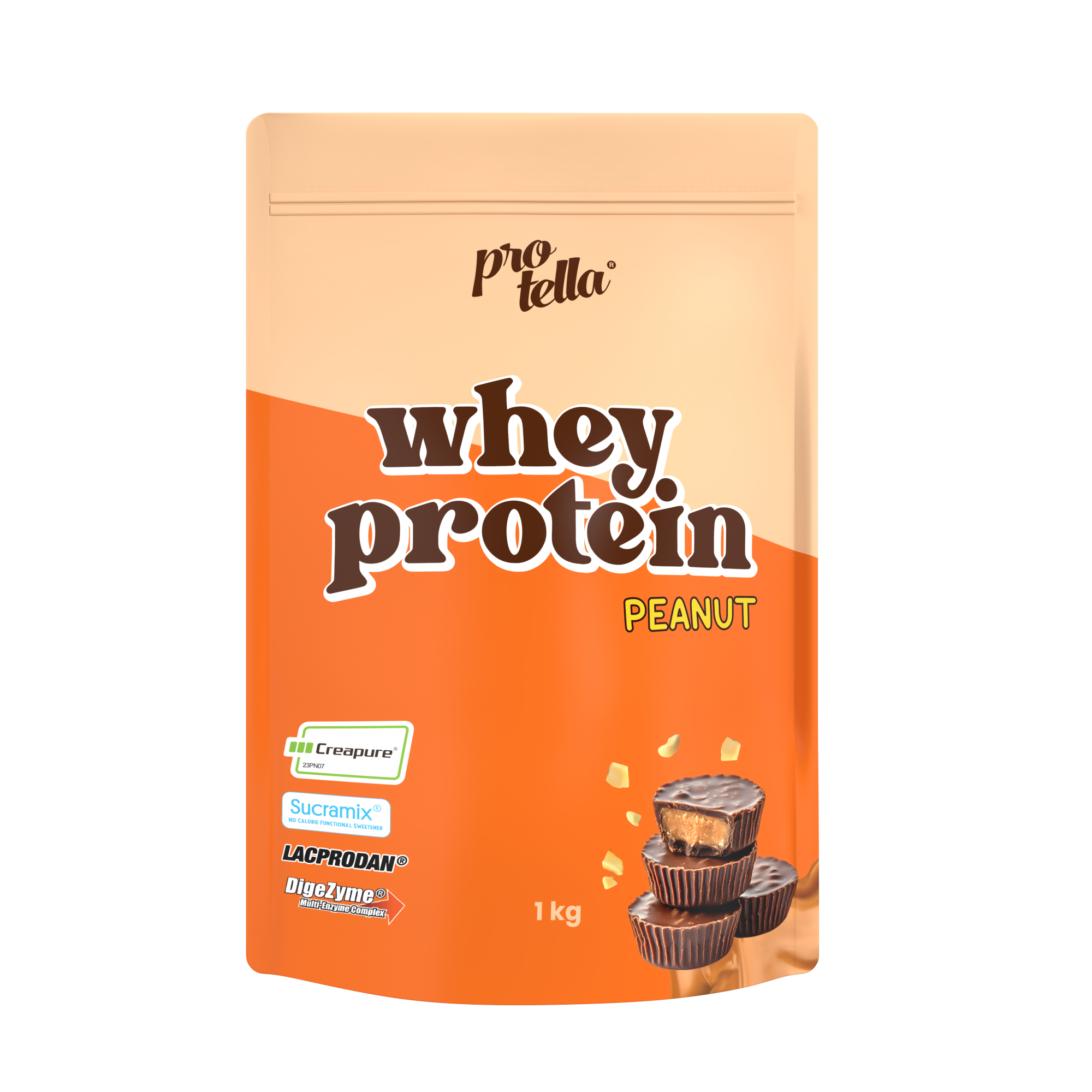 Protella - Wholesale Protein/Superfood Powder - Whey Protein Peanut 1kg1