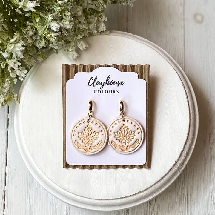 Clayhouse Colours - Wholesale Dangle Earrings - Pumpkin Earrings 6