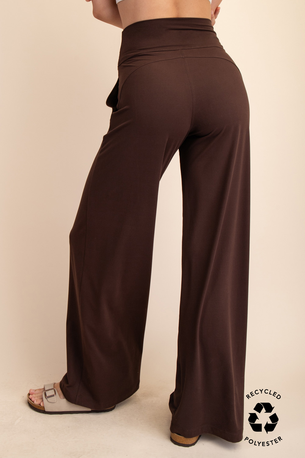 Rae Mode - Wholesale Pants - Women's - RECYCLED BUTTER V WAIST WIDE PANT15