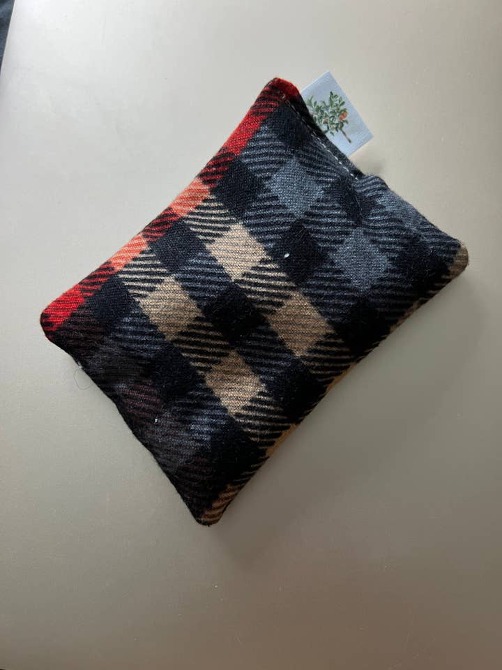 Black Plaid Sachet for wholesale by Santora Street