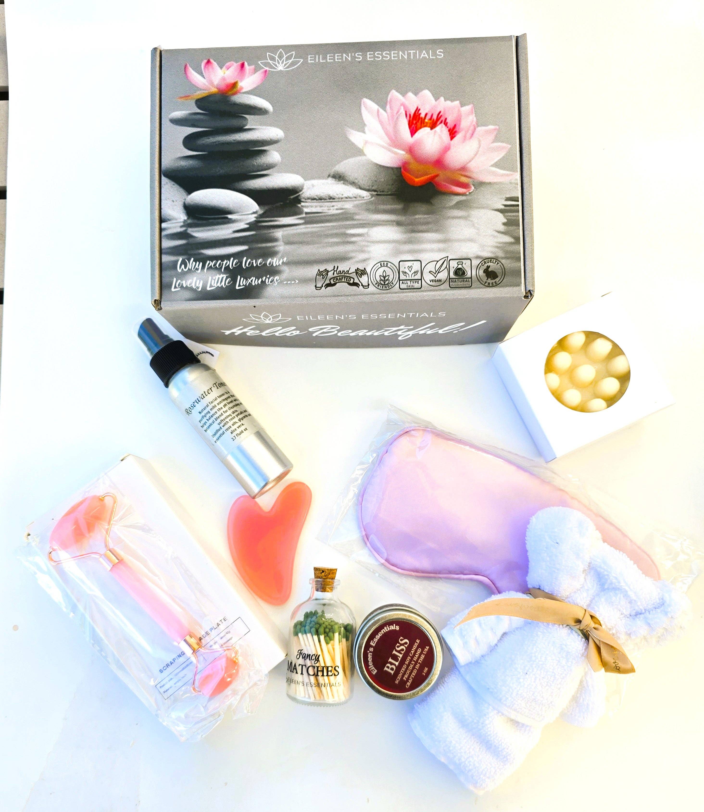 Eileen's Essentials, llc - Wholesale Bath & Body Set - Boxed Gift Set; Luxury Spa Retreat Gift Box2