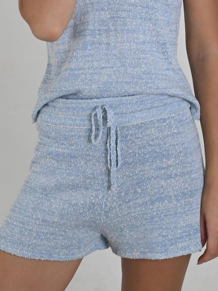 Pantaloncini Quinn Ocean Knit per la vendita all'ingrosso da parte di AMIRA Collective