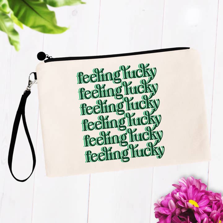 Feeling Lucky Skt. Patrick's Day makeuptasker for engroshandel hos SheMugs