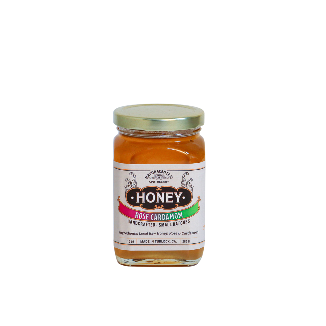 Naturacentric - Wholesale Honey - Rose Cardamom Infused Honey2