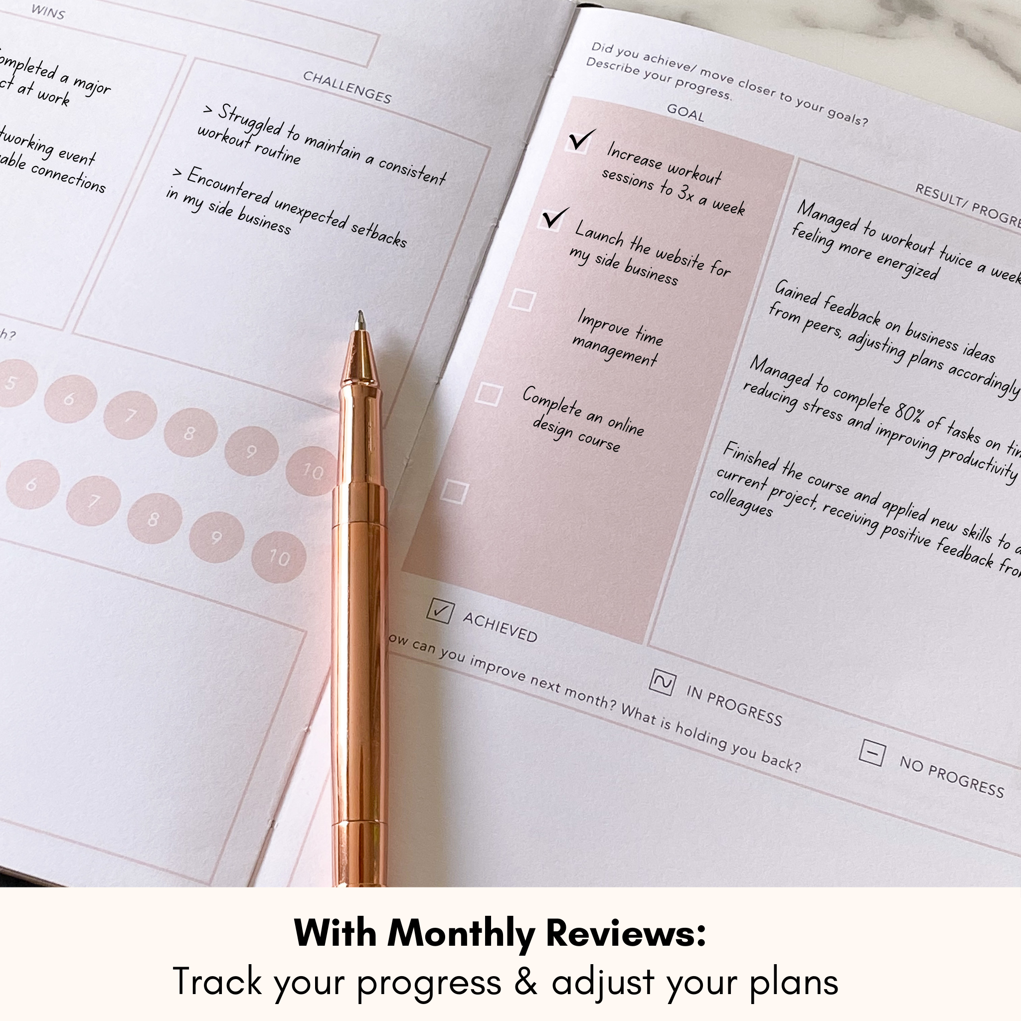 Lamare - Wholesale Journal/Diary - Lamare Manifestation Journal – Plan Your Best Year Yet9