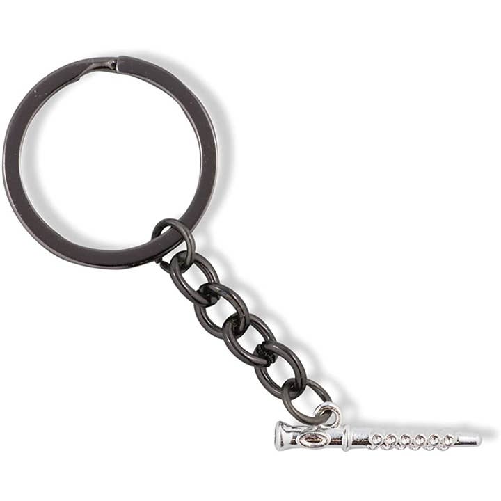 Dave The Bunny - Venta al por mayor Llavero - Unisex - Llavero con forma de flauta, joyería, regalo para hombre y mujer, decoración, flauta