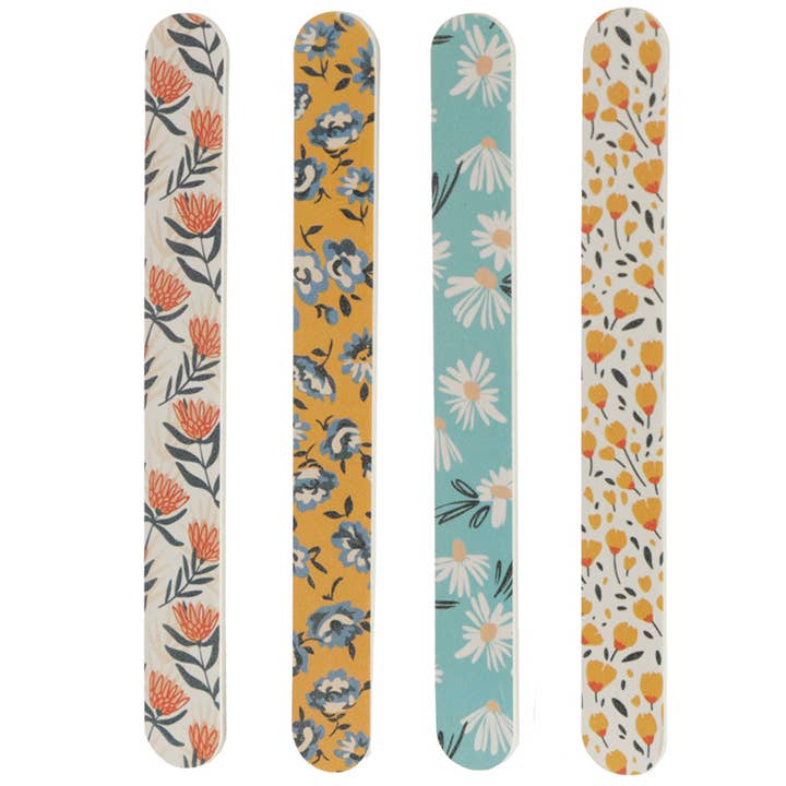 Puckator EU - Wholesale Nail File - Peony, Buttercup, Protea and Daisy Lane Nail File