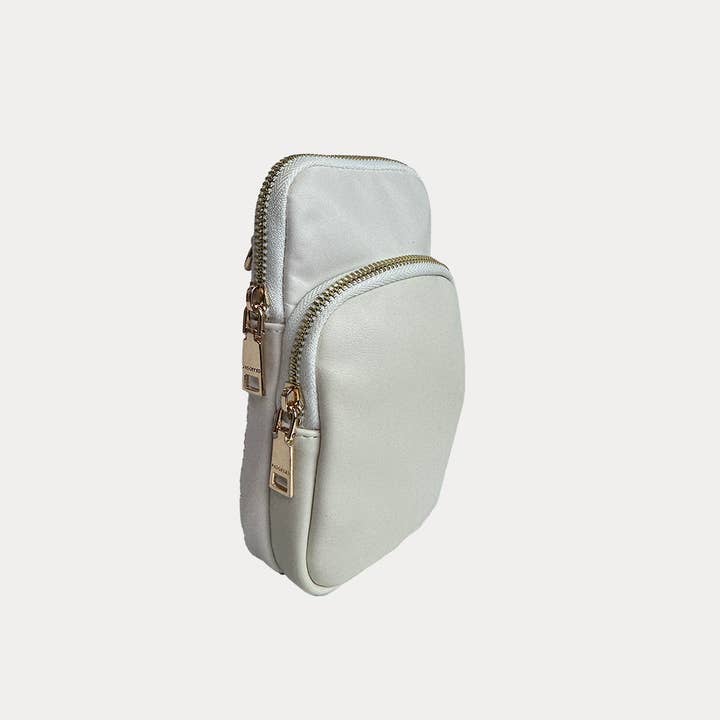 AHDORNED - Wholesale Crossbody Bag - Women's - Janet Nylon & Vegan Crossbody Phone Bag