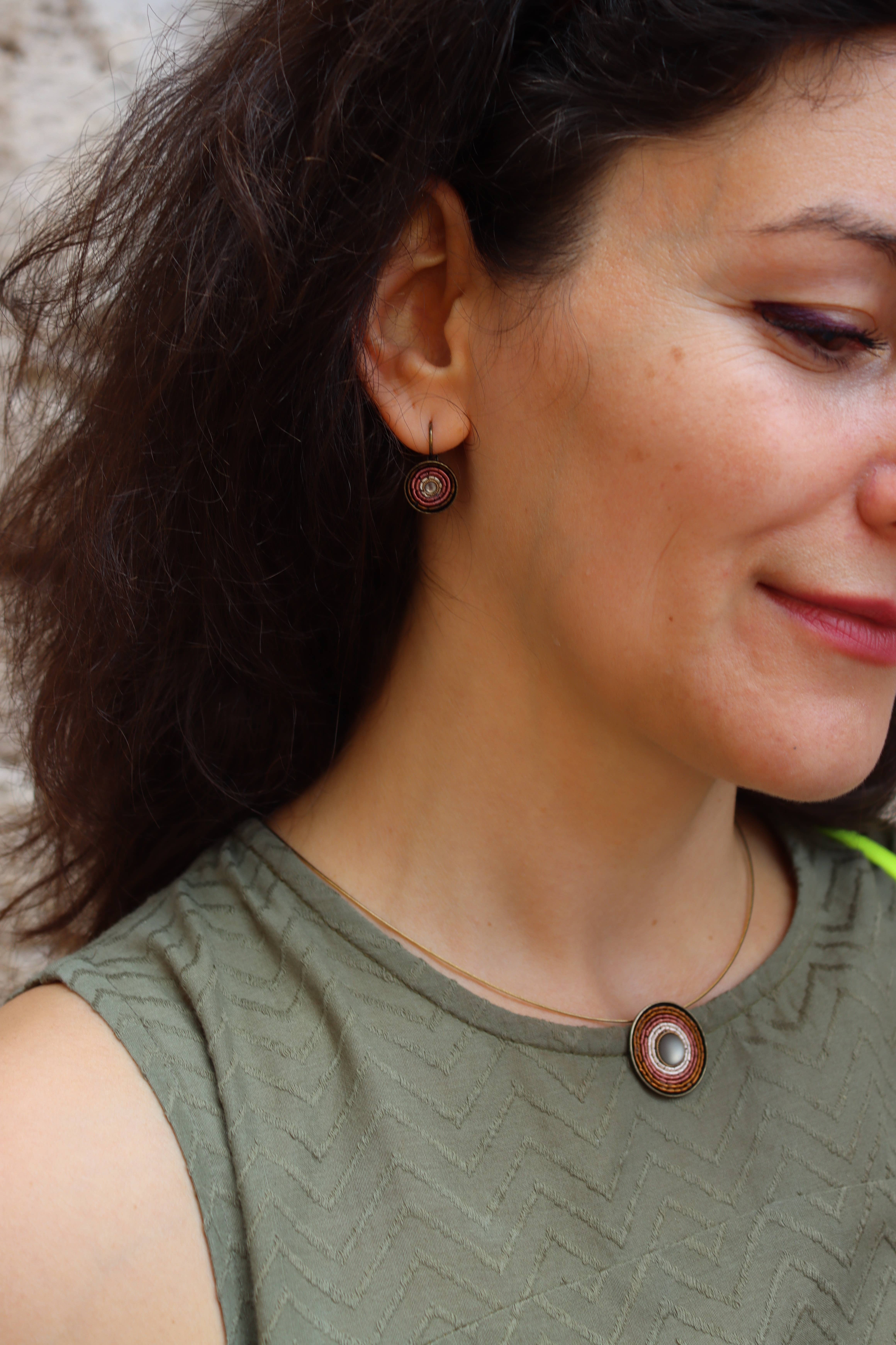 Sergio Engel jewellery - Wholesale Dangle Earrings - India antique earring 06 small colorful earrings37