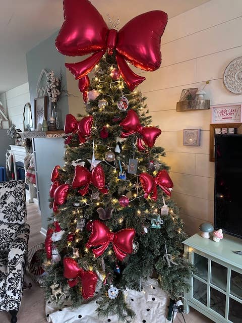 Burst Party Co - Vendita all'ingrosso A palloncino - Palloncino a fiocco rosso 40 pollici (101,6 cm)3