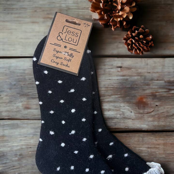 Meias com Punho Ponto Super Confortáveis por atacado de Jess & Lou