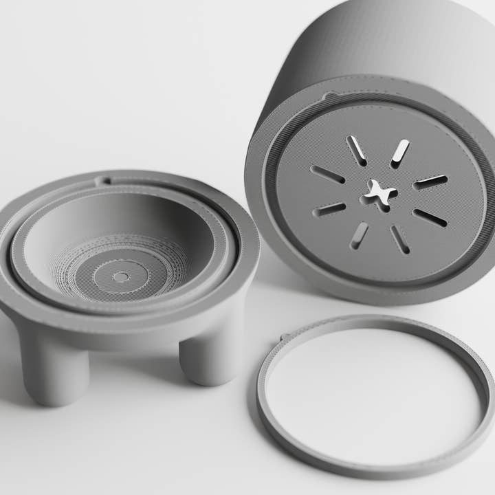 The Butler's Company - Wholesale Plant pot - Happy Smiley Face Planter with Drip Tray Solid Colors9