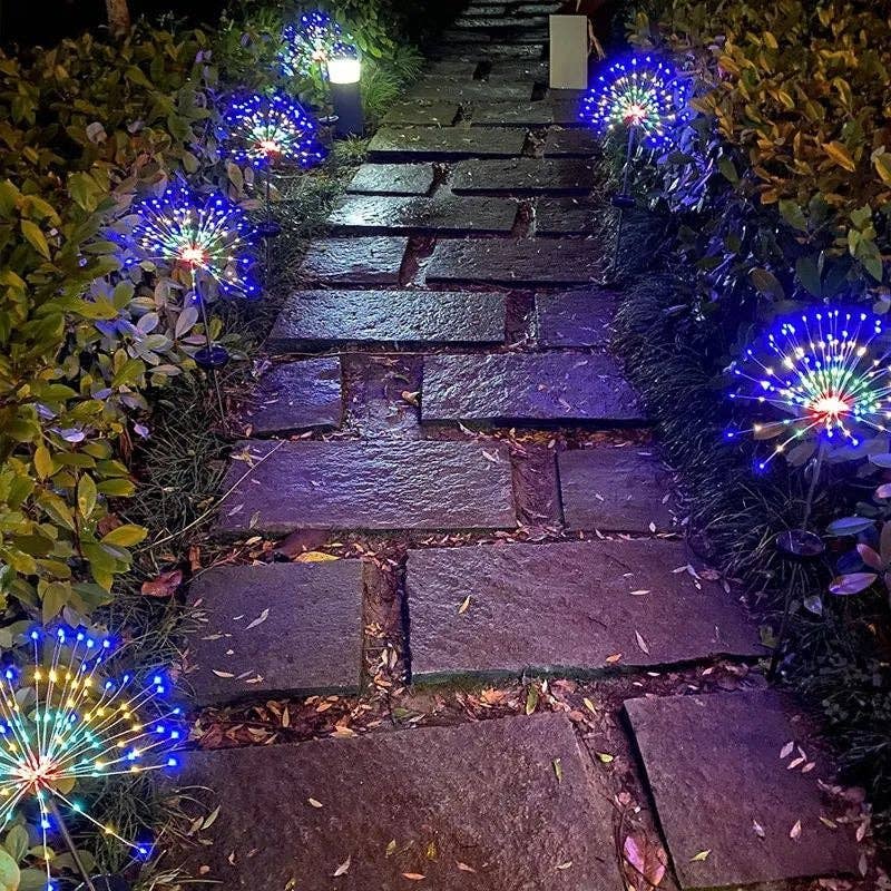 VIGOR - Wholesale Outdoor/Lawn Light - Decorative Fairy Lights With Stake Solar Firework Light Outd10