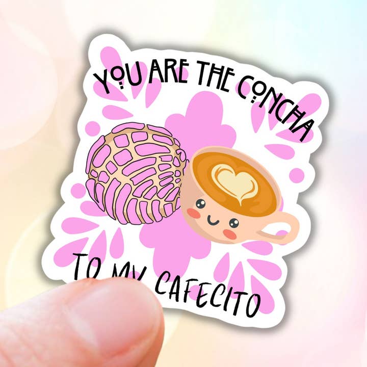 You are the concha to my cafecito kawaii sticker and other Purchase Wholesale concha pillow. Free Returns & Net 60 Terms on Faire trending on Faire.