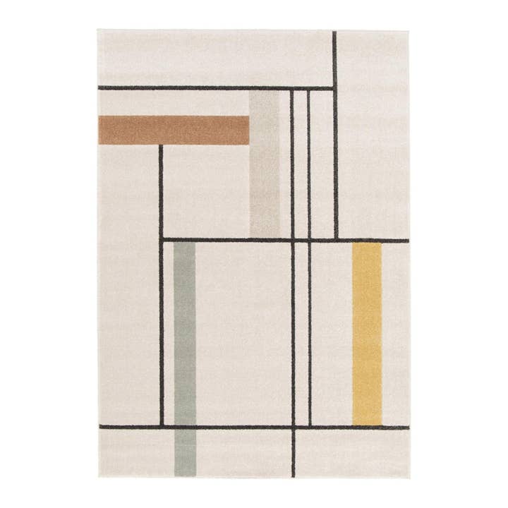 Tappeto PIET super morbido e molto grafico per la vendita all'ingrosso da parte di AFK Living