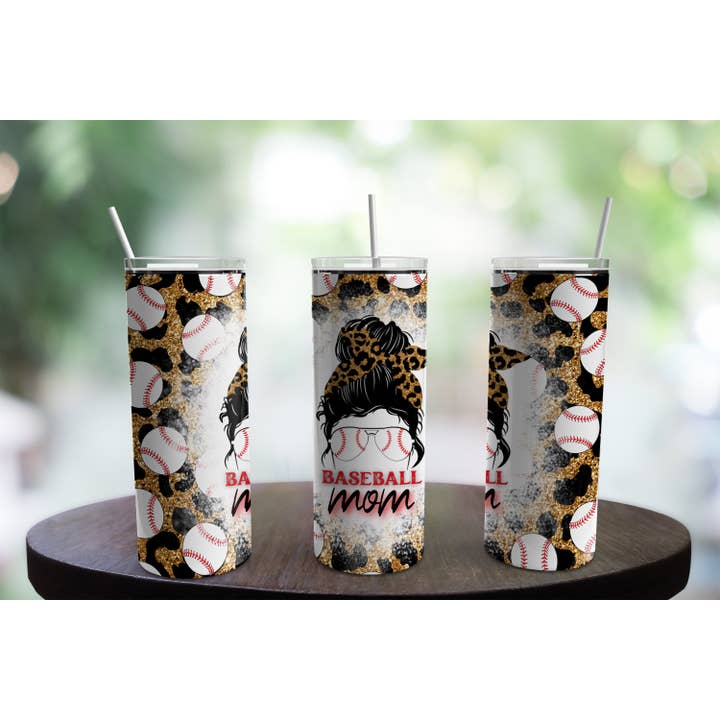 Bicchiere da baseball Mom da 20 once per la vendita all'ingrosso da parte di Handmadeohio