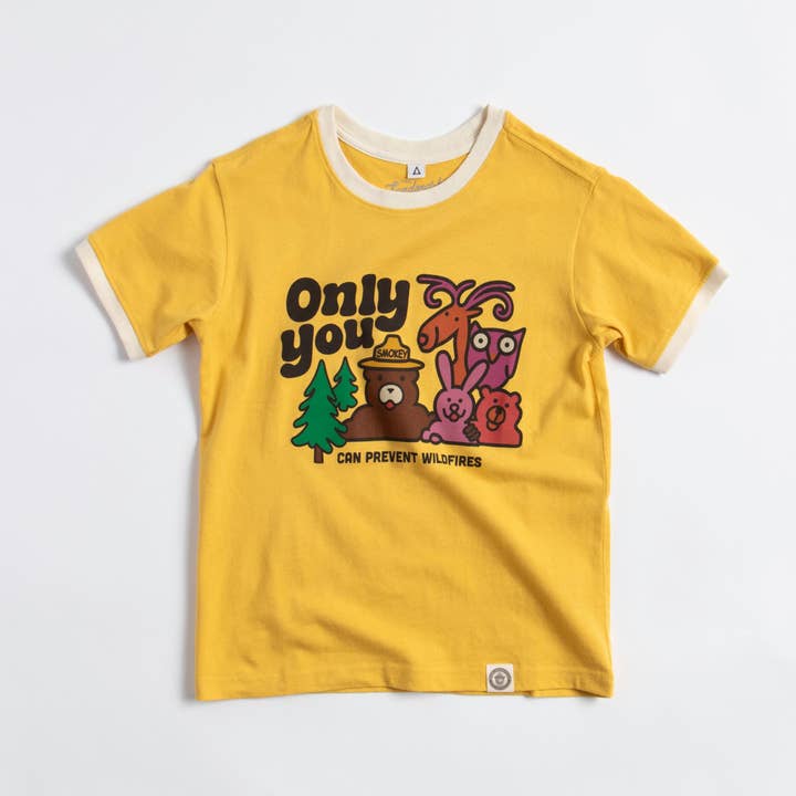 Endast du Vintage Youth Kortärmad Ringer T-shirt för wholesale av The Landmark Project